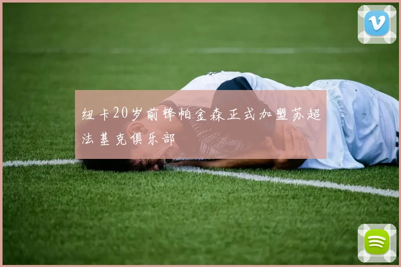 纽卡20岁前锋帕金森正式加盟苏超法基克俱乐部